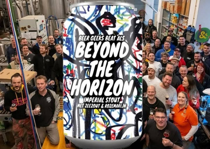 Beyond The Horizon - Brouwerij Poesiat & Kater Stout - Imperial / Double 330ml