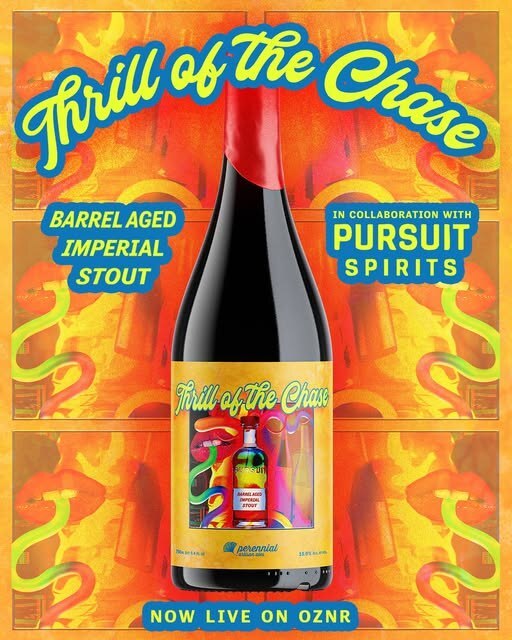 Thrill Of The Chase (collab with Persuit United) - Perennial Artisan Ales Stout - Imperial / Double 750ml