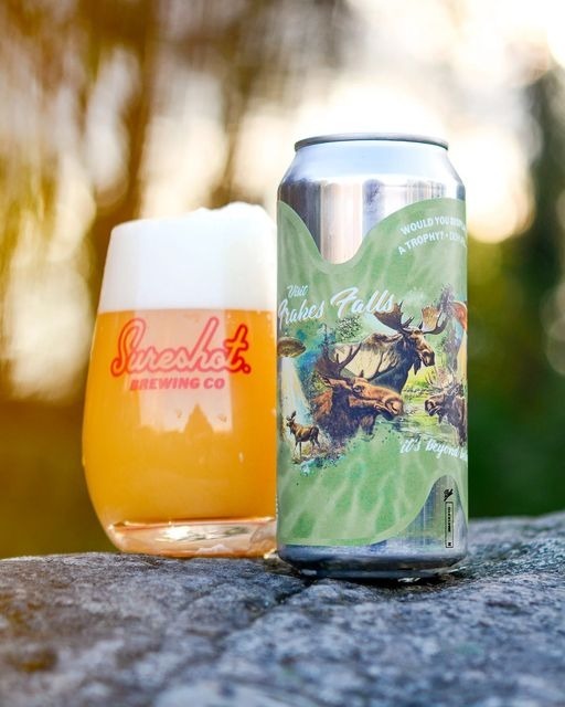 Would You Display This As A Trophy? - Sureshot Brewing IPA - New England / Hazy 440ml