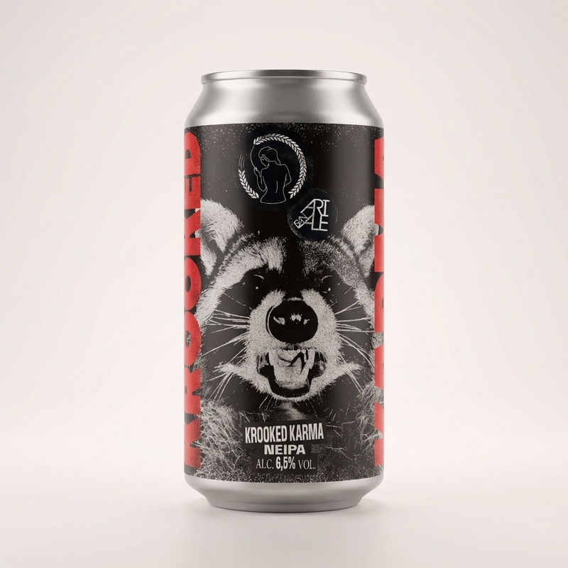 Krooked Karma - La Superbe IPA - New England / Hazy 330ml