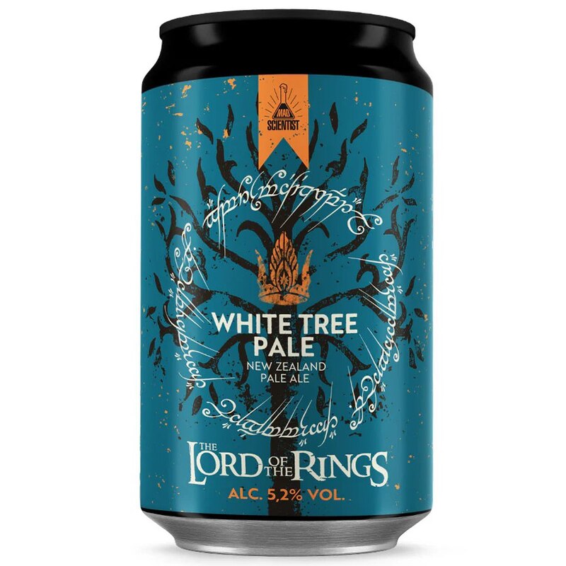 Lord of the Rings: White Tree - Mad Scientist Pale Ale - New Zealand 330ml