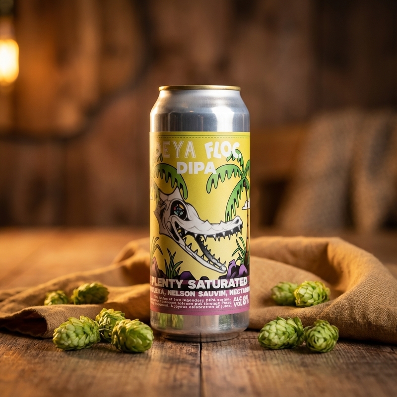 Plenty Saturated - Motueka, Nelson, Nectaron - DEYA Brewing Company IPA - Imperial / Double New England / Hazy 500ml