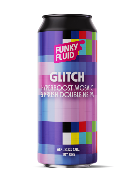 Glitch - Funky Fluid IPA - Imperial / Double New England / Hazy 500ml