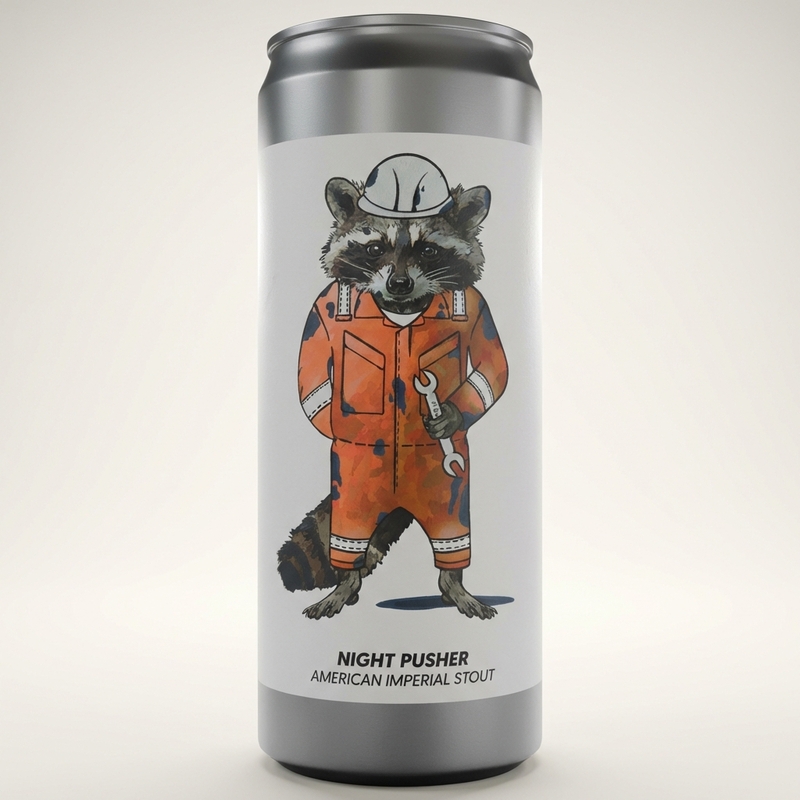 Night Pusher - Brewski Stout - Imperial / Double 330ml