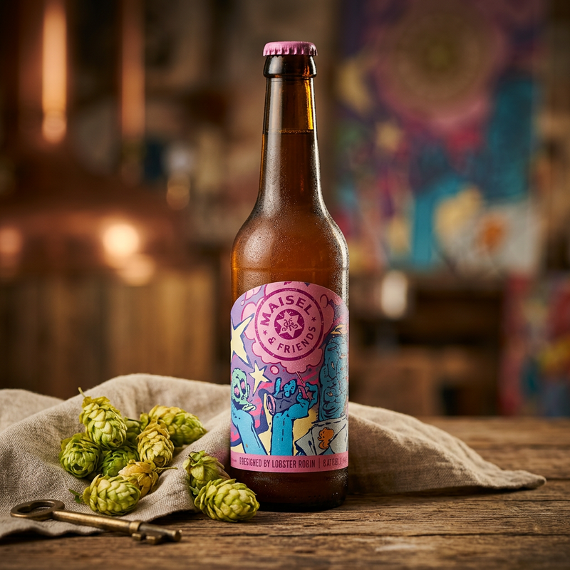 Artbeer #8 - Brauerei Gebr. Maisel IPA - New England / Hazy 330ml