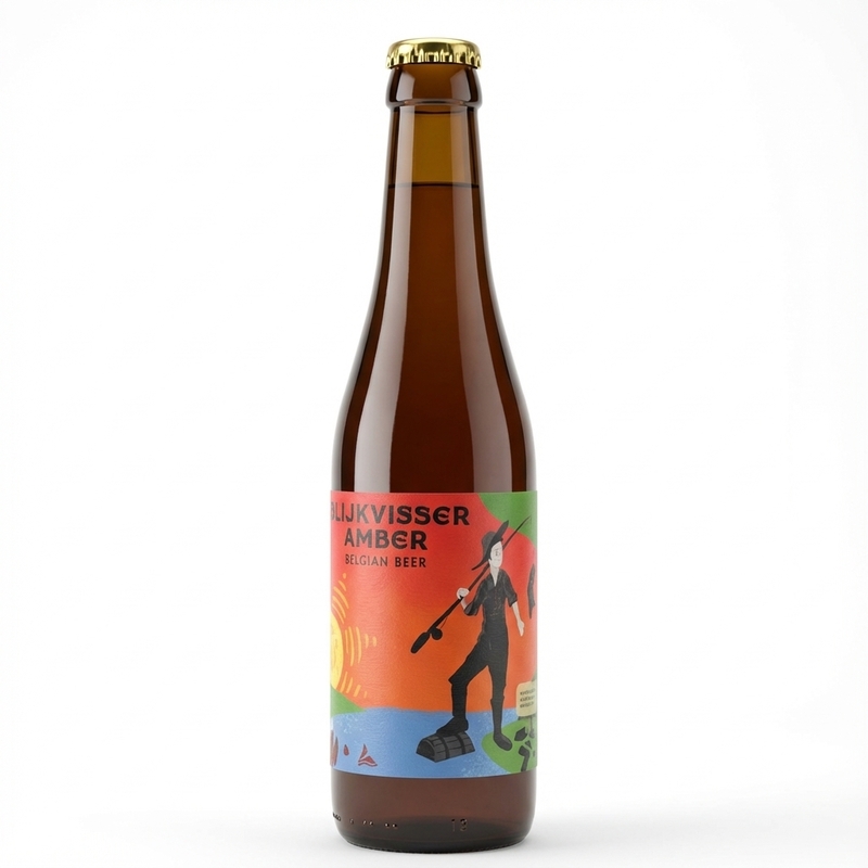 Slijkvisser Amber - Brouwerij Vandijck Belgian Dubbel 330ml
