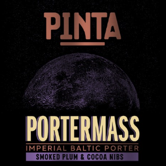 Portermass: Smoked Plums & Cacao Nibs - PINTA Porter - Imperial / Double Baltic 330ml