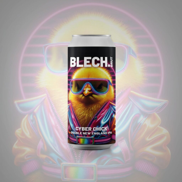 Cyber Chick - Blech.Brut IPA - Imperial / Double New England / Hazy 440ml