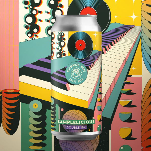 Samplelicious - Schwarze Rose IPA - Imperial / Double 440ml