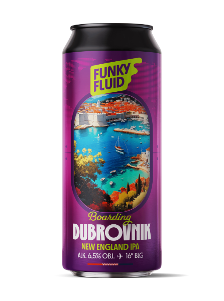 Boarding: Dubrovnik - Funky Fluid IPA - New England / Hazy 500ml