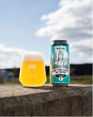 For The Love Of Hops 'Turquoise' - Frontaal Brewing Co. IPA - New England / Hazy 440ml