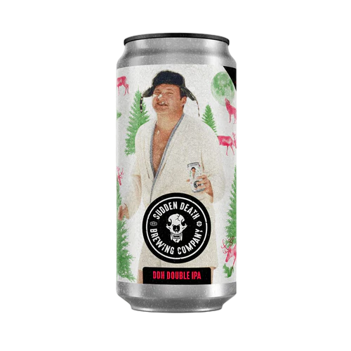 Shitter was Full 2024 - Sudden Death Brewing Co. IPA - Imperial / Double New England / Hazy 440ml