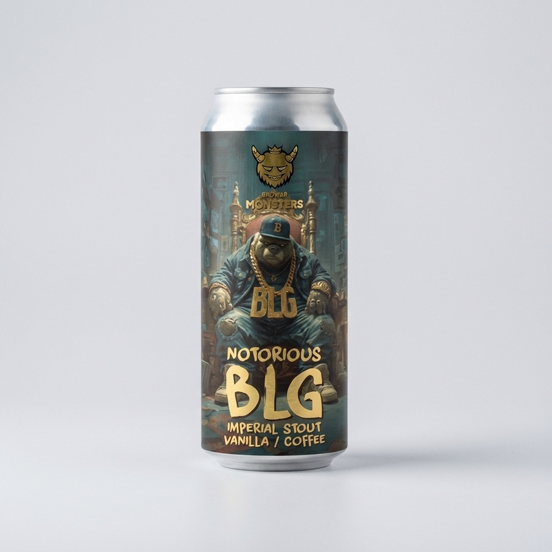 Notorious BLG - Browar Monsters Stout - Imperial / Double 500ml