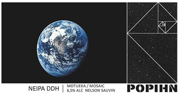 NEIPA DDH Motueka / Mosaic / Nelson Sauvin - Popihn IPA - New England / Hazy 440ml