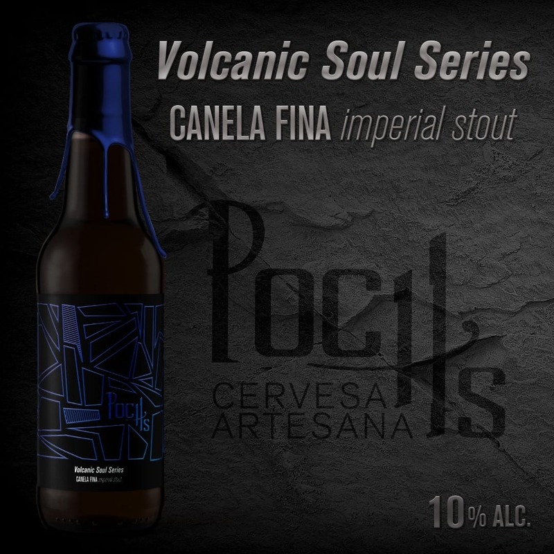 Volcanic Soul Series: Canela Fina - Poch's Cervesa Artesana Stout - Imperial / Double 330ml