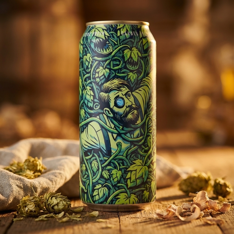 ÉTREINTE - BreWskey IPA - New England / Hazy 473ml