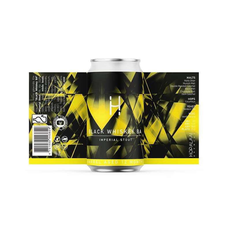 Black Whiskey BA - Hopalaa Stout - Imperial / Double 330ml