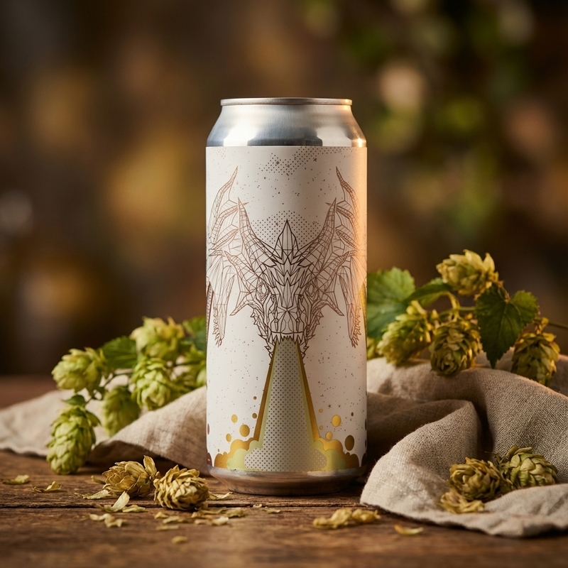 Demihydra | Strawberry + Lemon + Pistachio - Mortalis Brewing Company Sour - Fruited 473ml