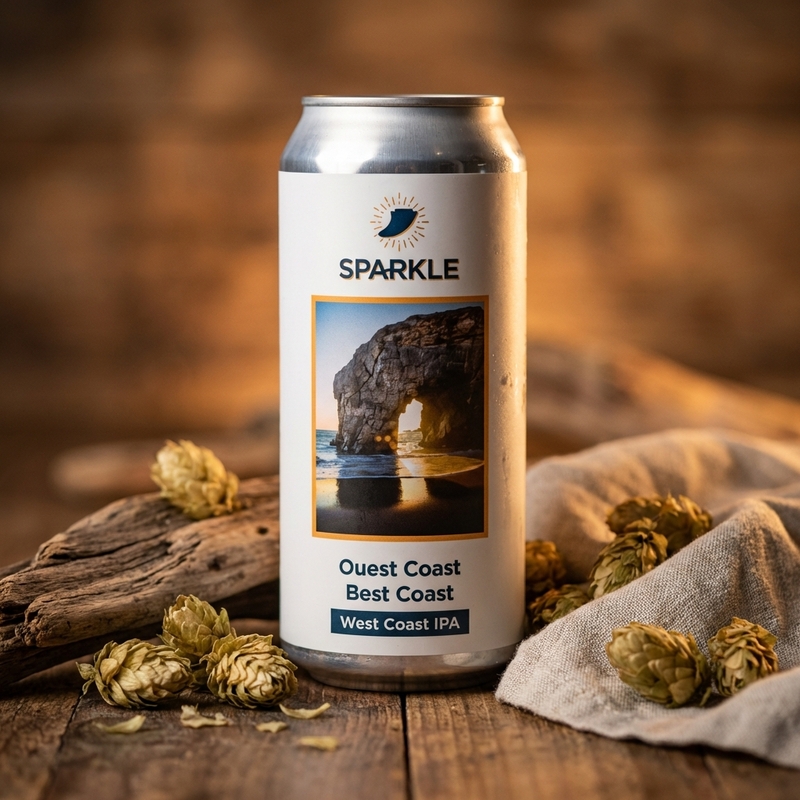 Ouest Coast Best Coast - Sparkle ✨ IPA - American 440ml
