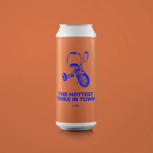The Hottest Trike In Town - Pomona Island Brew Co. IPA - Imperial / Double New England / Hazy 440ml