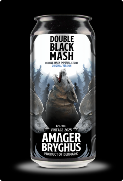 Double Black Mash (2025) - Amager Bryghus Stout - Imperial / Double 440ml