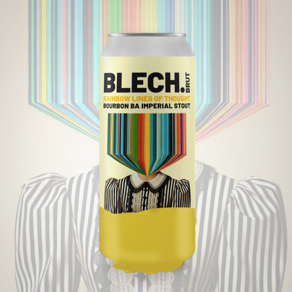 Rainbow Lines Of Thought - Blech.Brut Stout - Imperial / Double 440ml