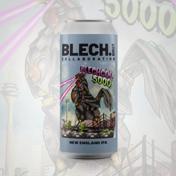 Blechcoq 5000 - Blech.Brut IPA - New England / Hazy 440ml