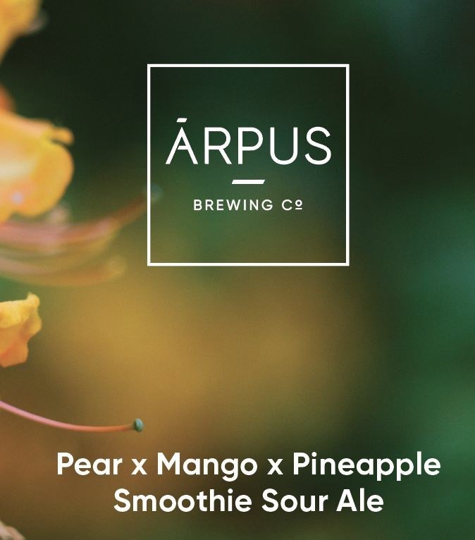 Pear x Mango x Pineapple Smoothie Sour Ale - Ārpus Brewing Co. Sour - Smoothie / Pastry 440ml
