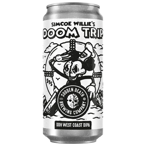 Simcoe Willie's Doom Trip - Sudden Death Brewing Co. IPA - Imperial / Double 440ml