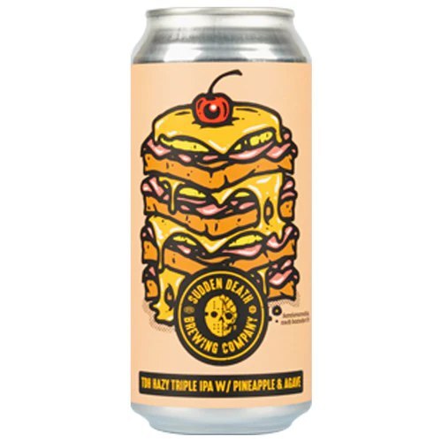 Gourmet Cuisine - Sudden Death Brewing Co. IPA - Triple New England / Hazy 440ml