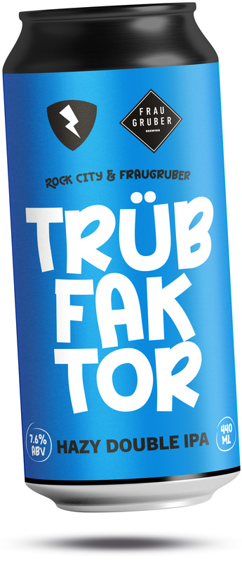 Trübfaktor - Rock City Brewing IPA - Imperial / Double New England / Hazy 440ml