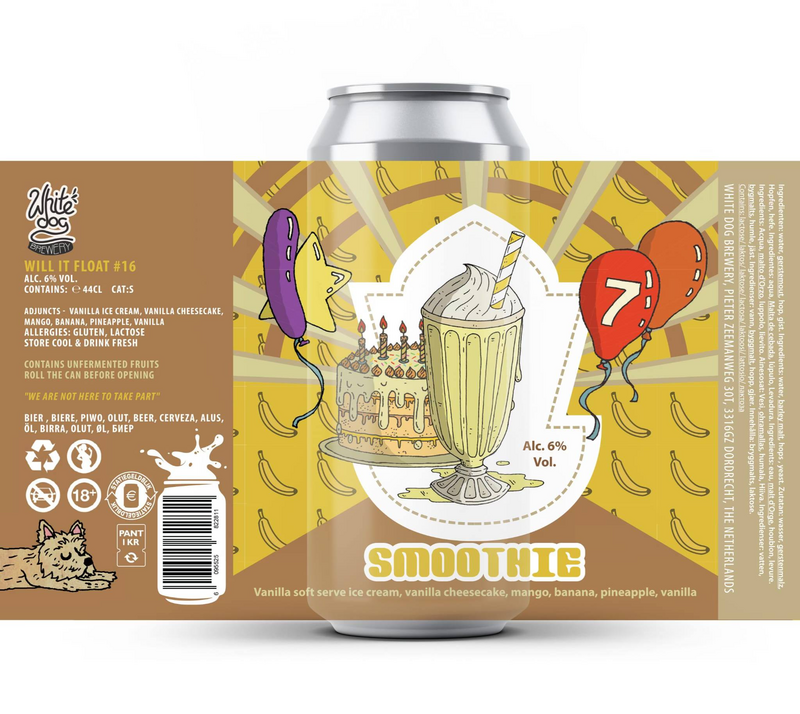 WILL IT FLOAT #16 - White Dog Brewery Sour - Smoothie / Pastry 440ml