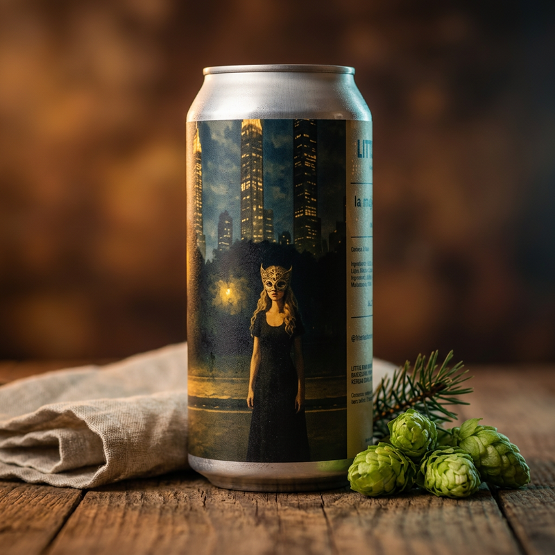 La Mujer De Verde - Little Rain Brewing Company IPA - New England / Hazy 440ml