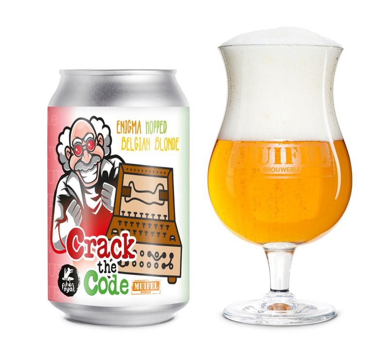 Crack the Code - Muifelbrouwerij Belgian Blonde 330ml