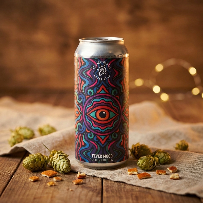 Fever Mood - Les Intenables - Craft Beer IPA - Imperial / Double New England / Hazy 440ml