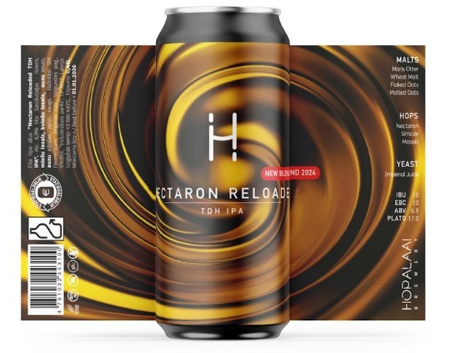Nectaron Reloaded - Hopalaa IPA - Triple New England / Hazy 440ml