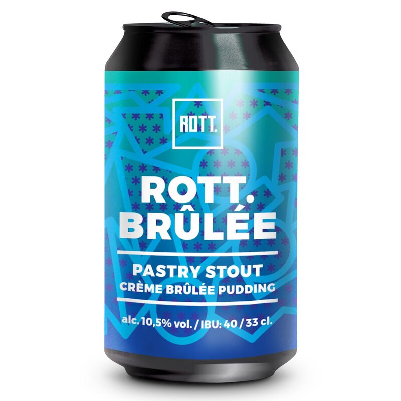 ROTT.brûlée - ROTT. Brouwers Stout - Imperial / Double Pastry 330ml