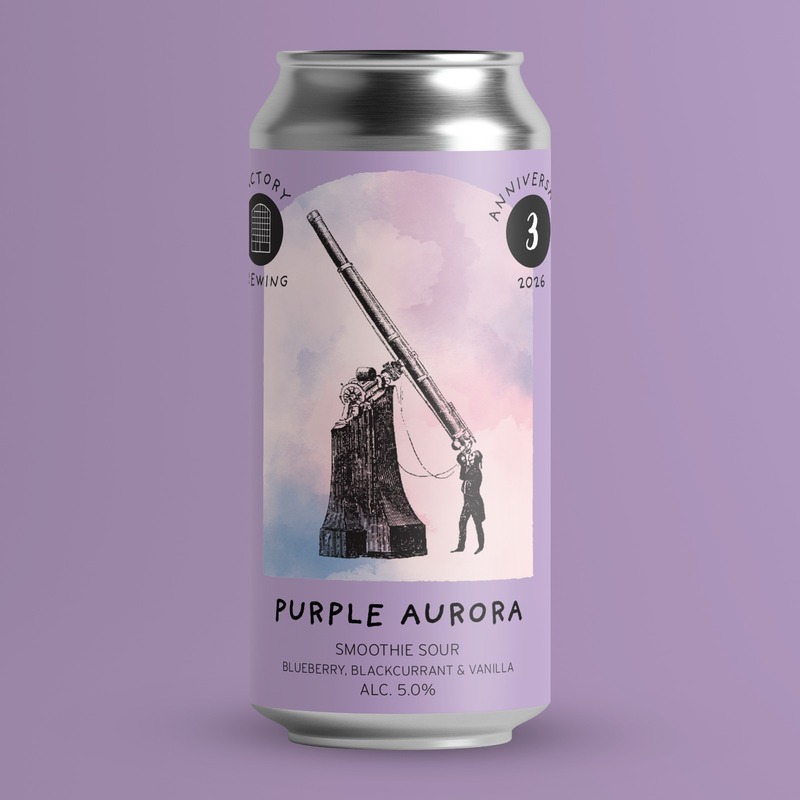 Purple Aurora - Factory Brewing Sour - Smoothie / Pastry 440ml