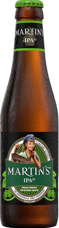 Martin's IPA 55 - Brewery John Martin & Brewery Timmermans IPA - American 330ml