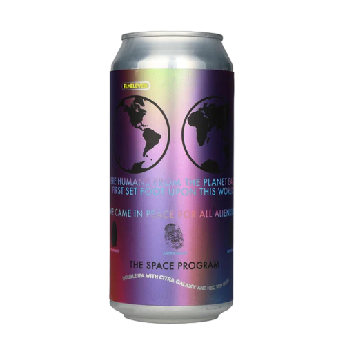 The Space Program - Elmeleven IPA - Imperial / Double New England / Hazy 440ml