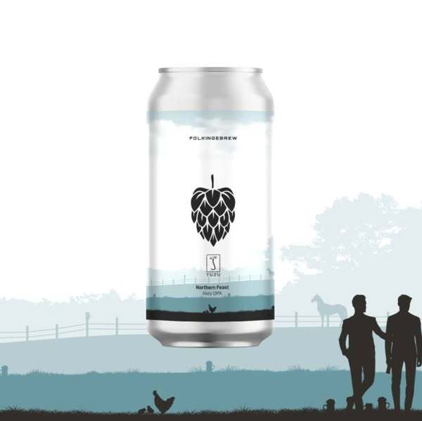 Northern Feast - Folkingebrew IPA - Quadruple 440ml