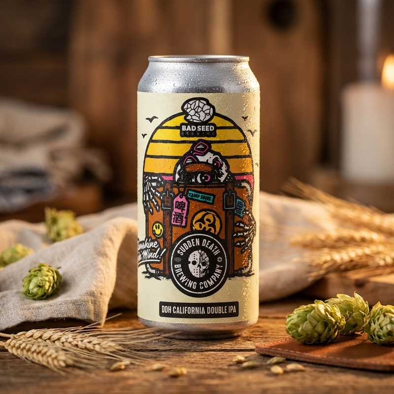 Illegal Cargo - Sudden Death Brewing Co. IPA - Imperial / Double 440ml