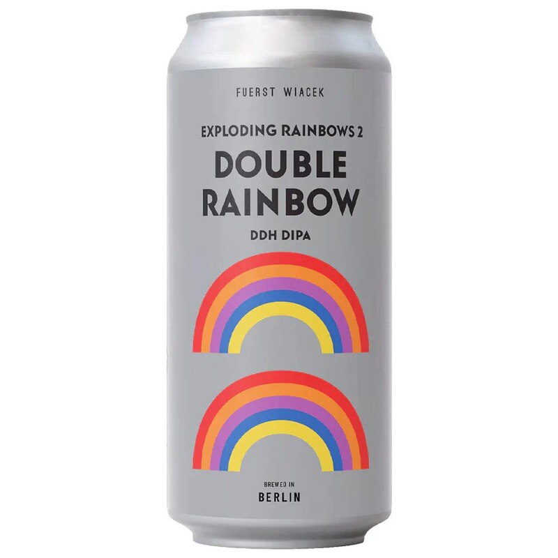 Exploding Rainbows 2: Double Rainbow - FUERST WIACEK Berlin IPA - Imperial / Double New England / Hazy 440ml