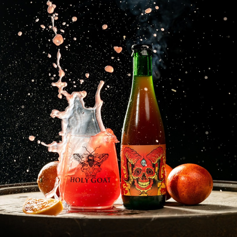 Blood Orange Crusher - Holy Goat Brewing Sour - Fruited 375ml