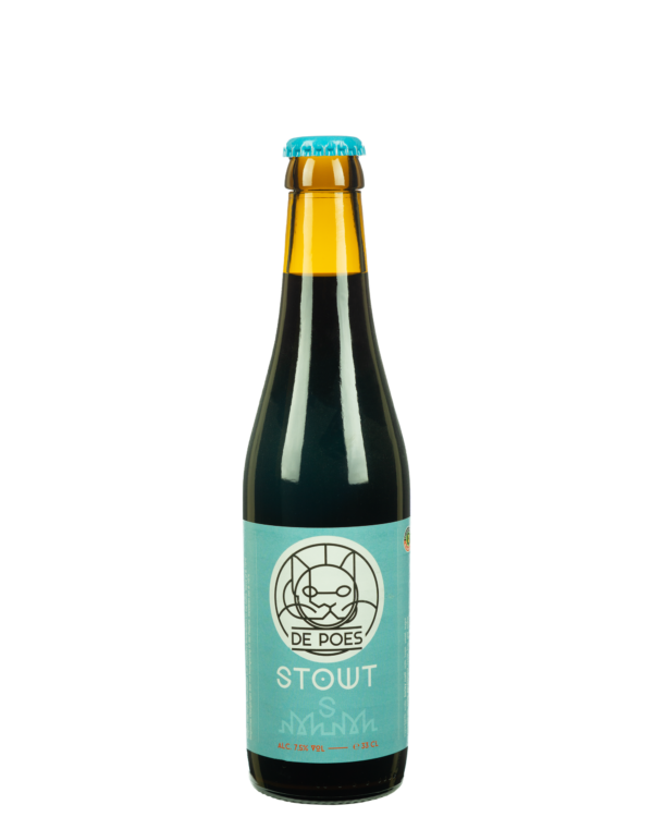 De Poes Stowt - Deca Brouwerij Stout - Oatmeal 330ml