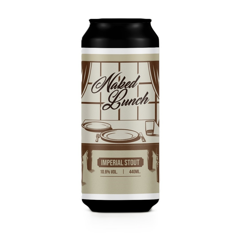 Naked Lunch - Maktoob Brewing Stout - Imperial / Double 440ml
