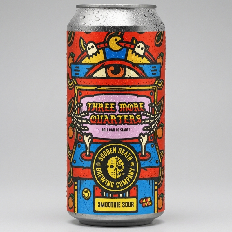 Three More Quarters - Sudden Death Brewing Co. Sour - Smoothie / Pastry 440ml