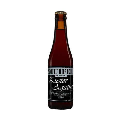Zuster Agatha Whisky Infused 2024 - Muifelbrouwerij Belgian Quadrupel 330ml