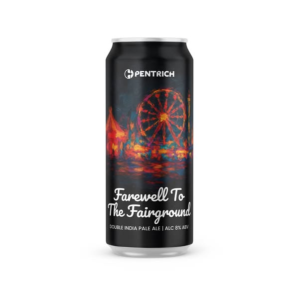 Farewell To The Fairground - Pentrich Brewing Co. IPA - Imperial / Double New England / Hazy 440ml