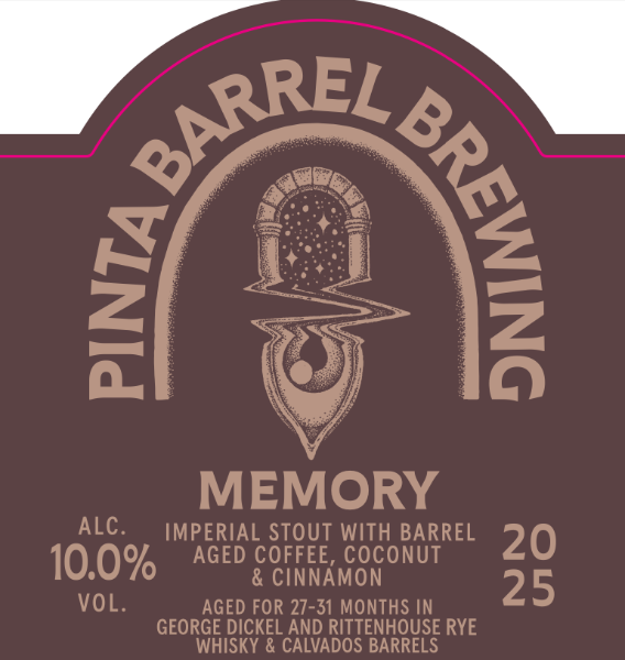 Memory 2025 - PINTA Stout - Imperial / Double 375ml